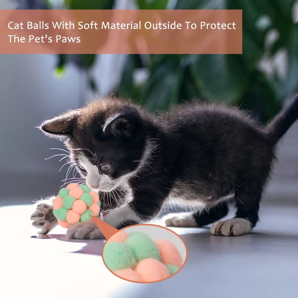 Cat Toy Balls with Bell