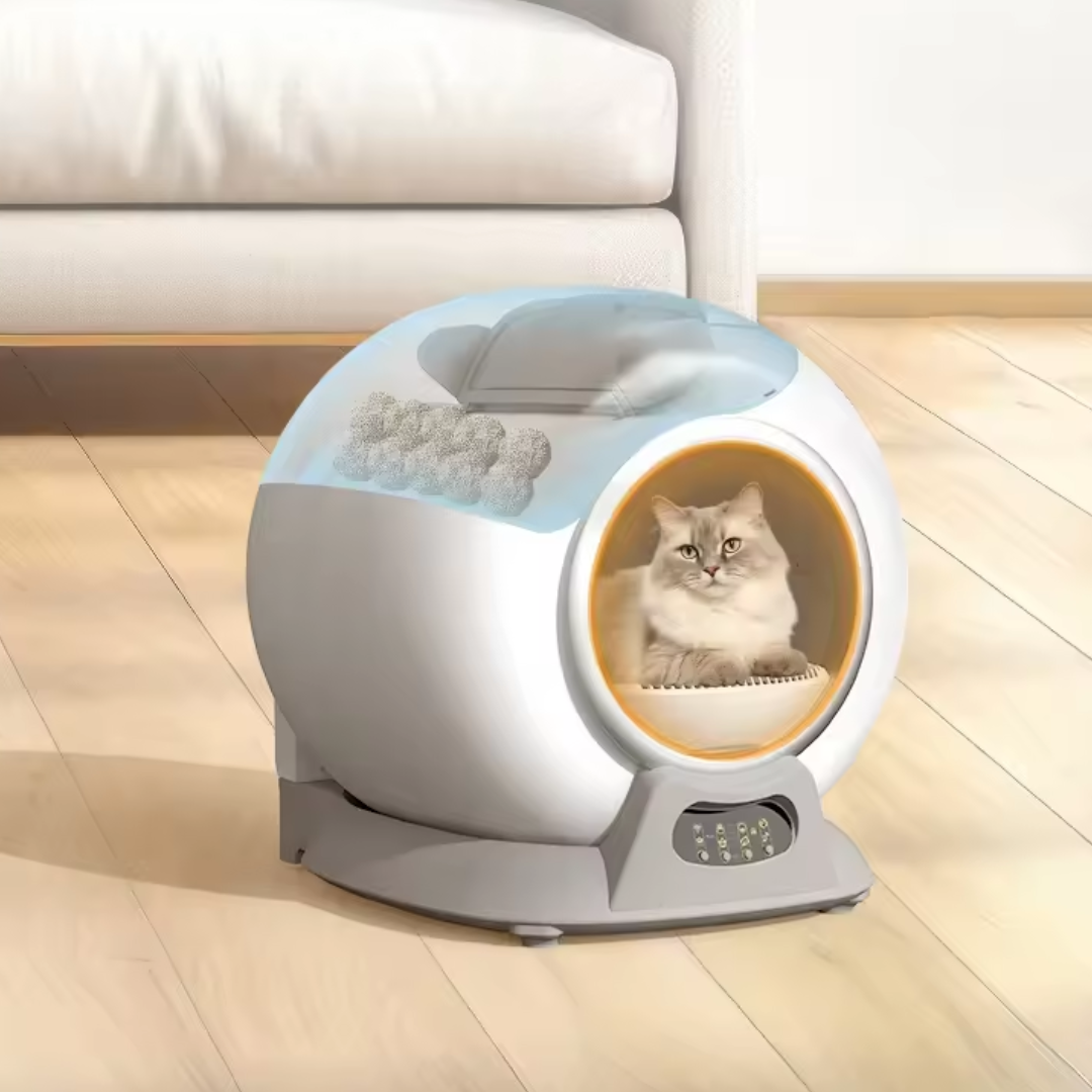 Automatic Self-Cleaning Cat Litter Box