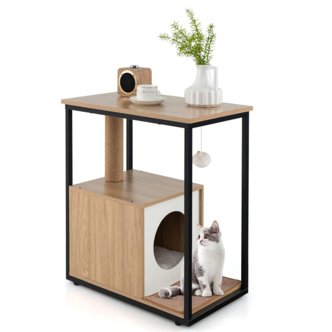 Mini Cat Tree Night Stand Furniture