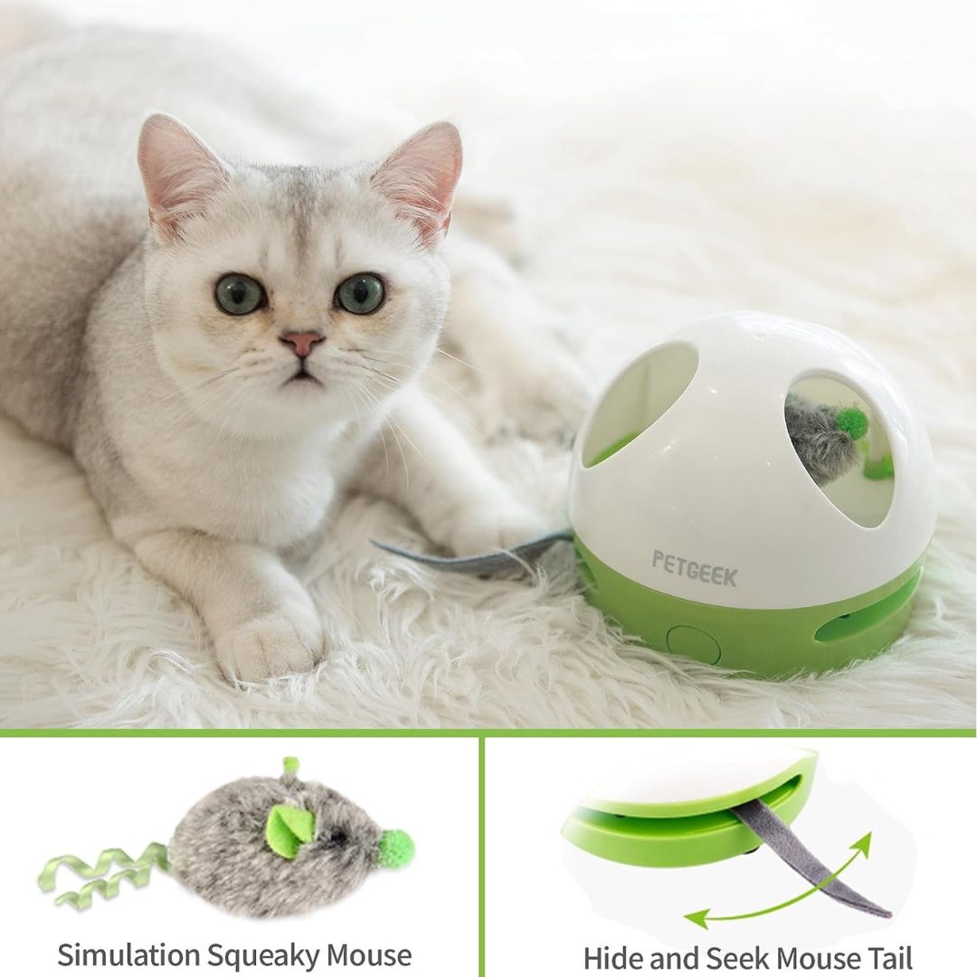 Hide & Seek Mouse Automatic Cat Toy