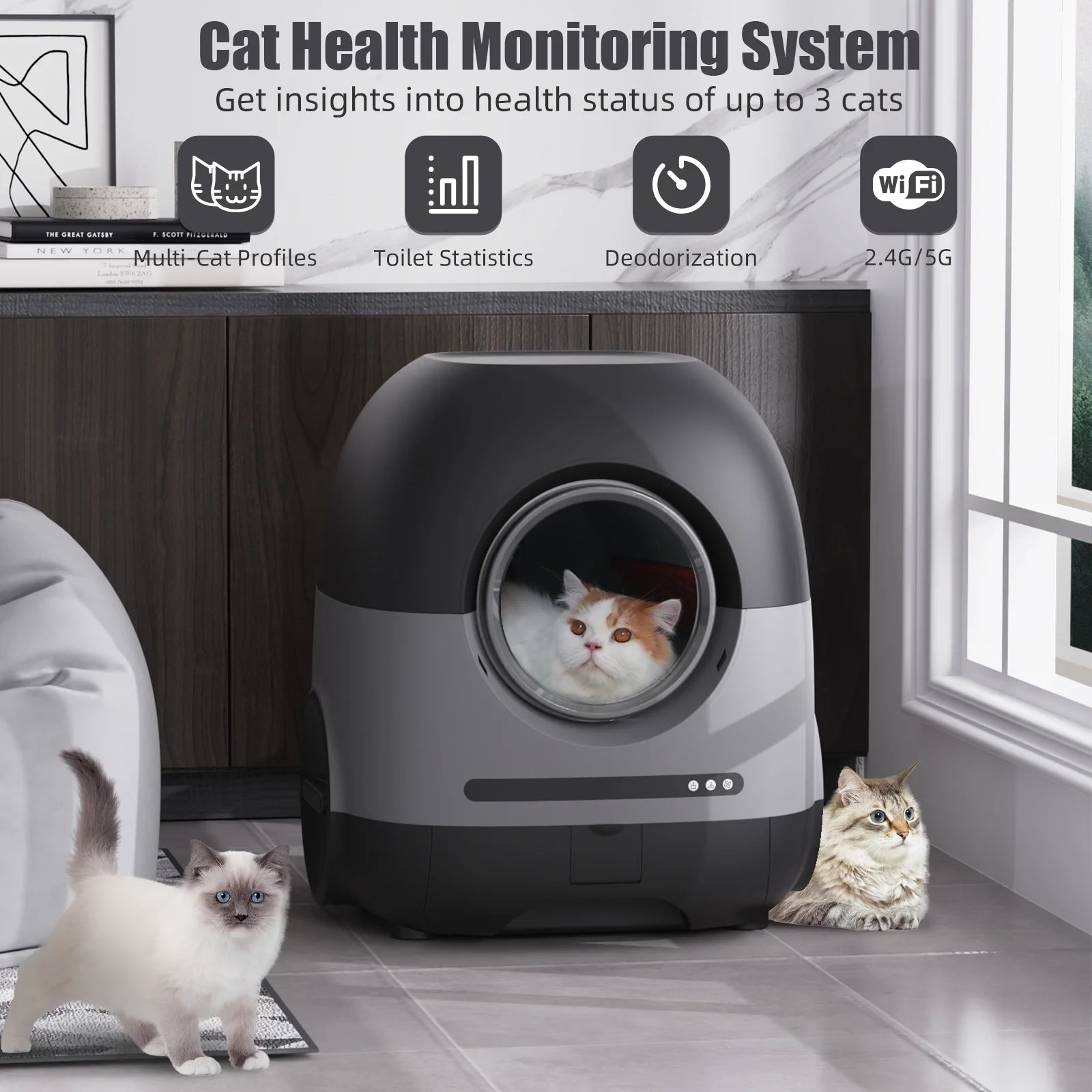 Alpha Male Automatic Cat Litter Box