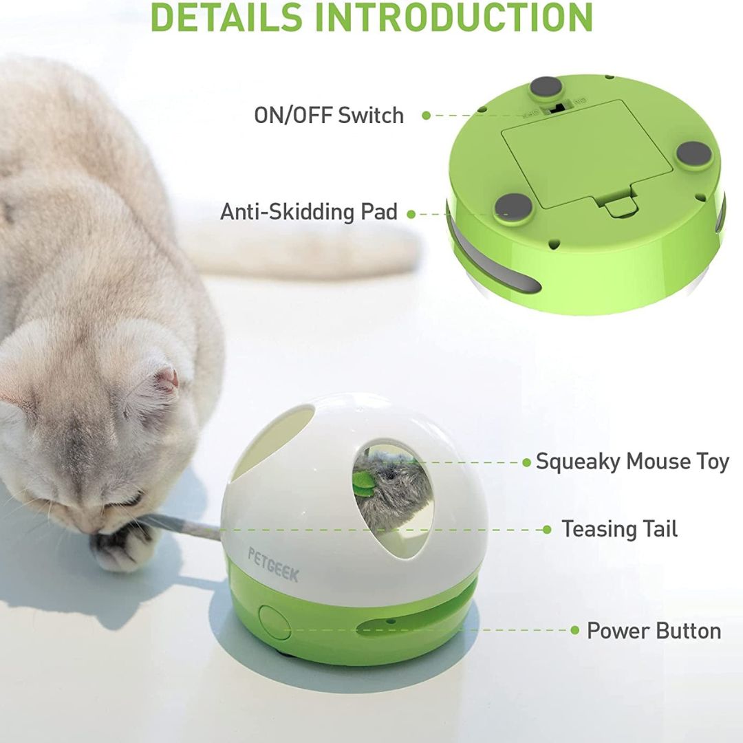 Hide & Seek Mouse Automatic Cat Toy