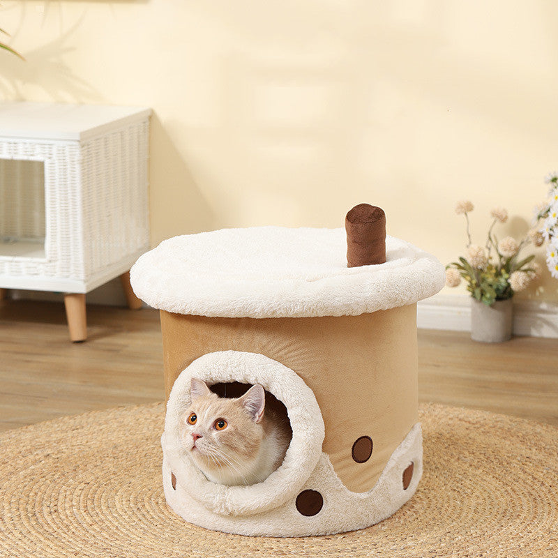 Boba Mini Cat House