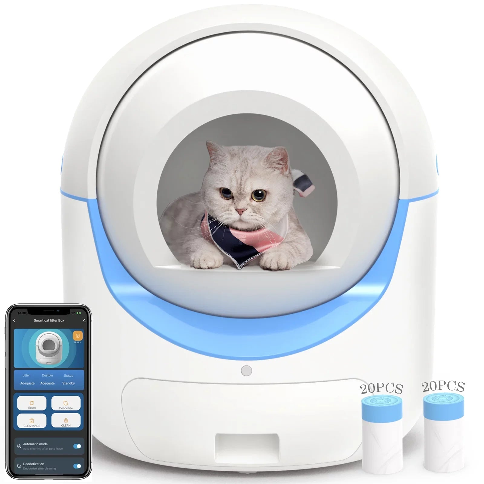 Tropical Automatic Cat Litter Box