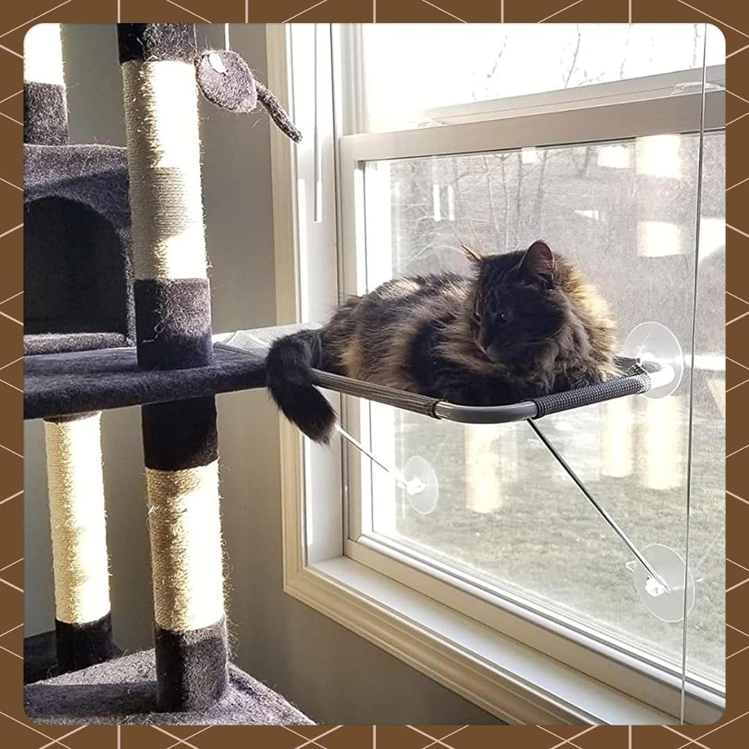 Bottom Secured Cat Window Hammock