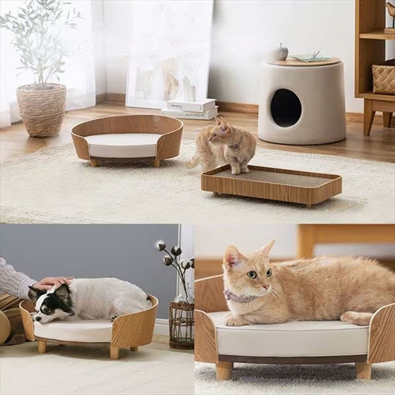 Woodland Charm Sofa Bed for Cats