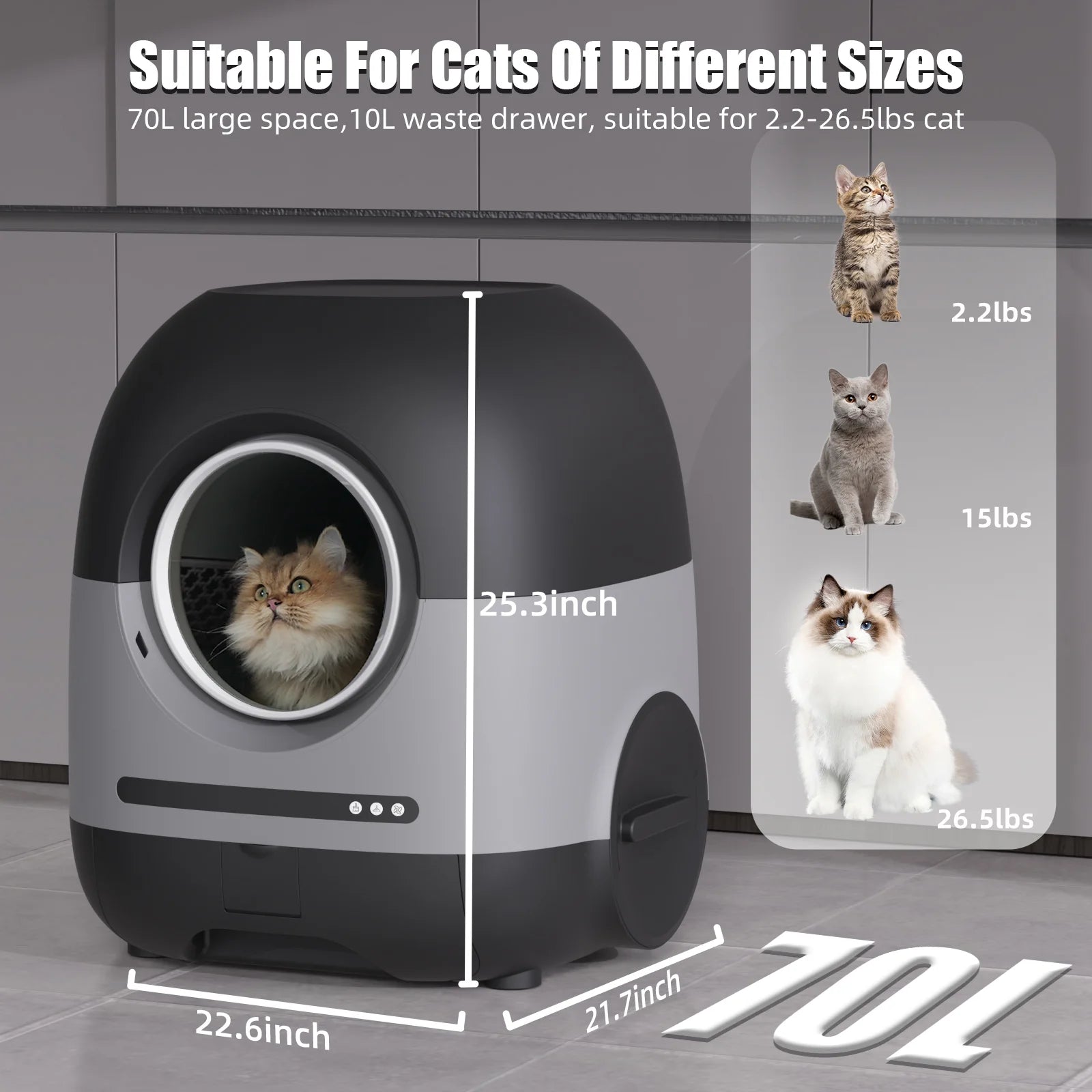 Alpha Male Automatic Cat Litter Box