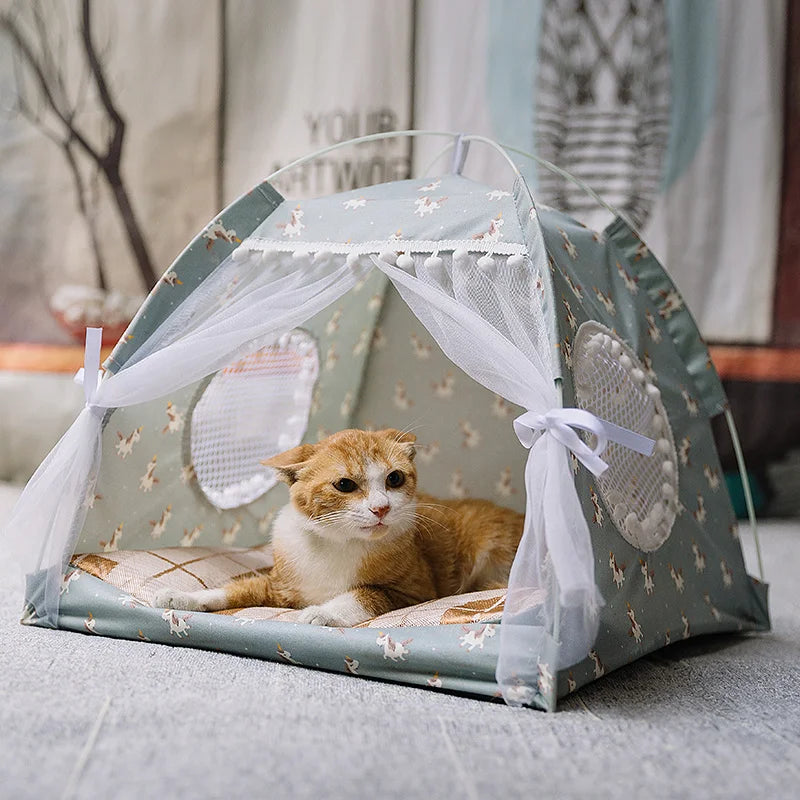 Sweet Princess Cat Bed Tent