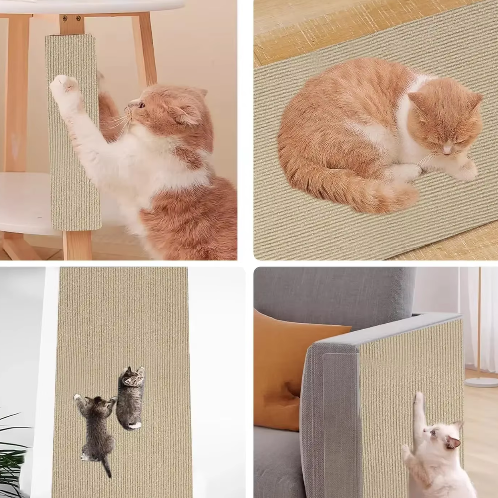 Renters Friendly Wall Sticker Cat Scratcher