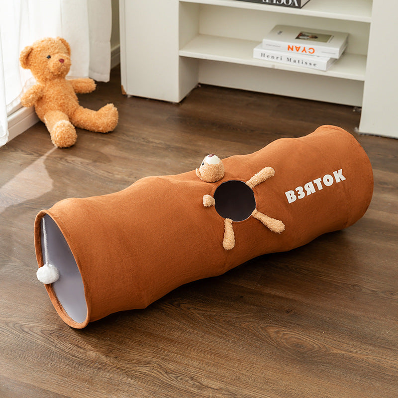 Cartoon Cat Tunnel Toy