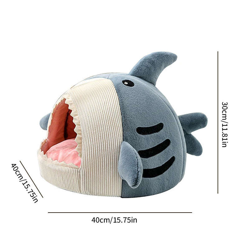 Baby Shark Cat Bed