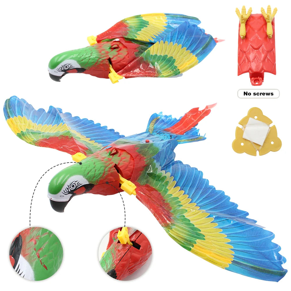 Interactive Electric Flying Bird Cat Toy