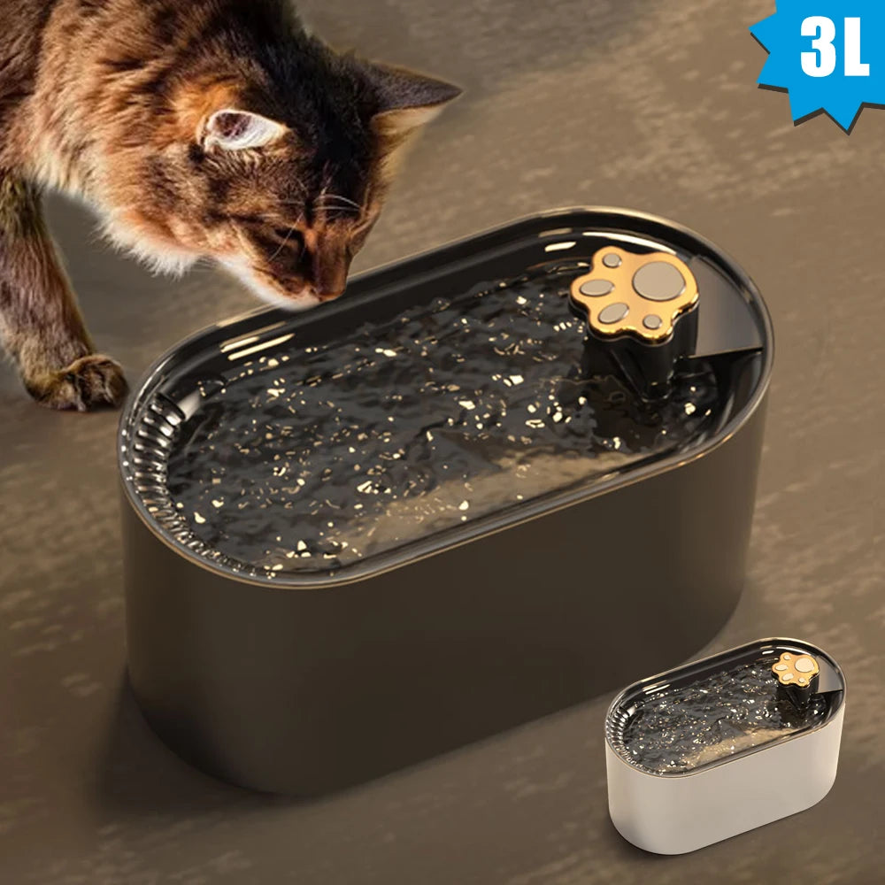 Paw Accept Automatic Water Fountain for Cats