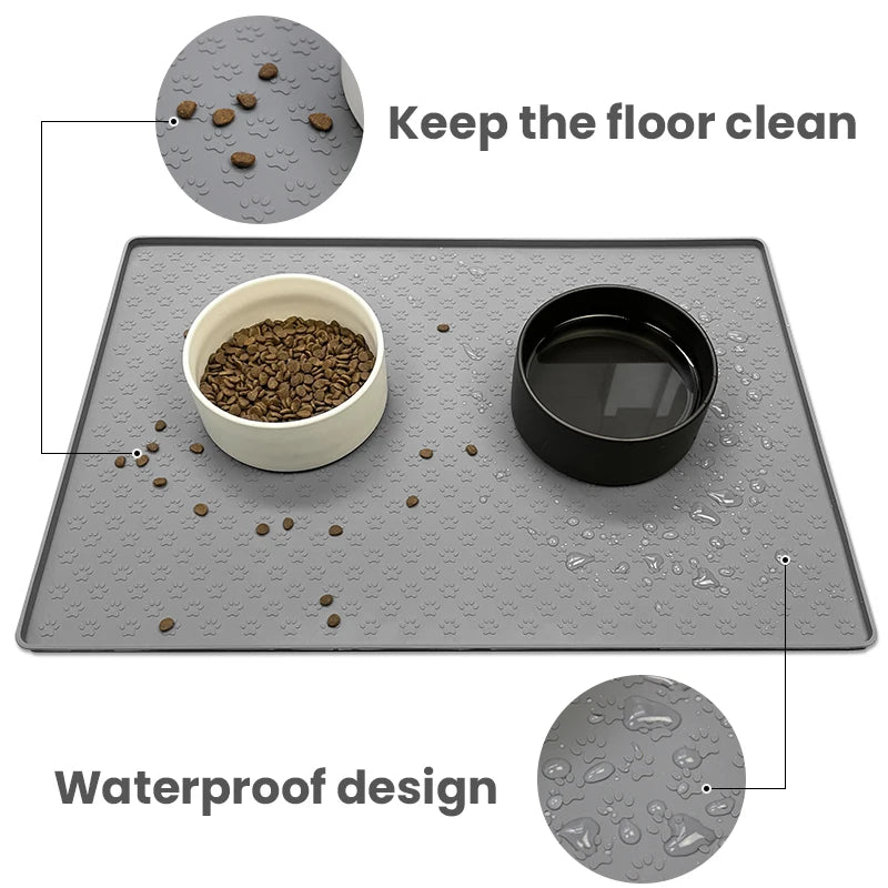 Waterproof Silicone Pet Placemat