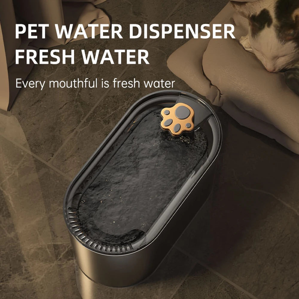 Paw Accept Automatic Water Fountain for Cats