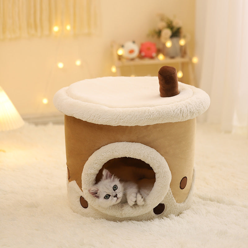 Boba Mini Cat House