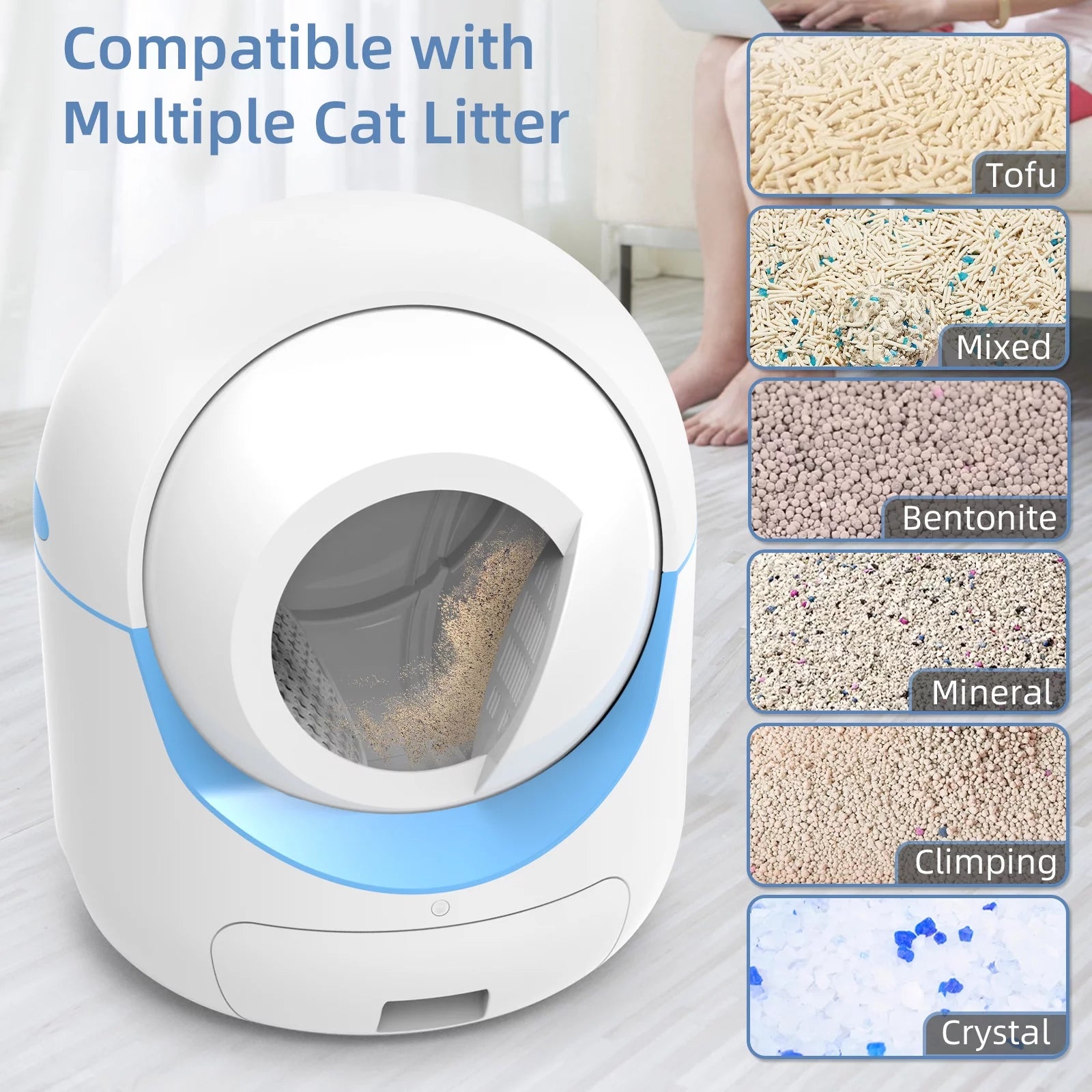 Tropical Automatic Cat Litter Box