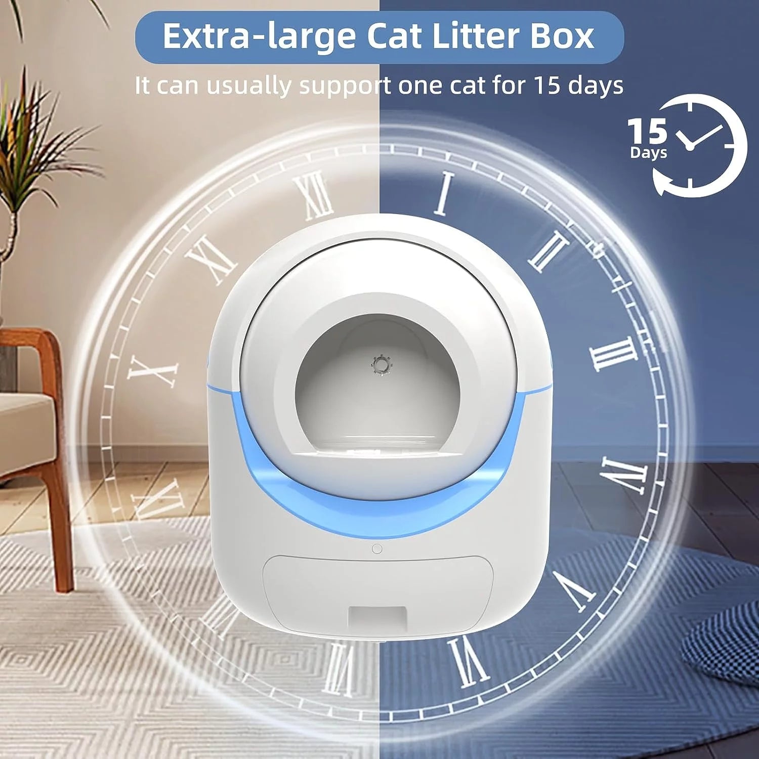 Tropical Automatic Cat Litter Box